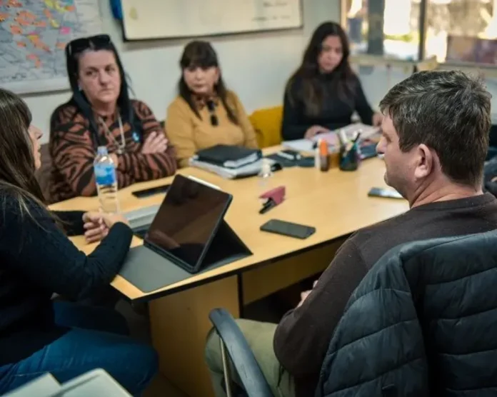 Reunión entre UPCN y Director de Enfermería Martín Nani sobre digitalización de horarios