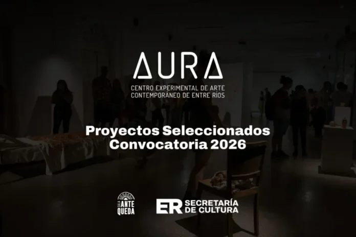 Logotipo o imagen del Centro Experimental de Arte Contemporáneo AURA en Entre Ríos