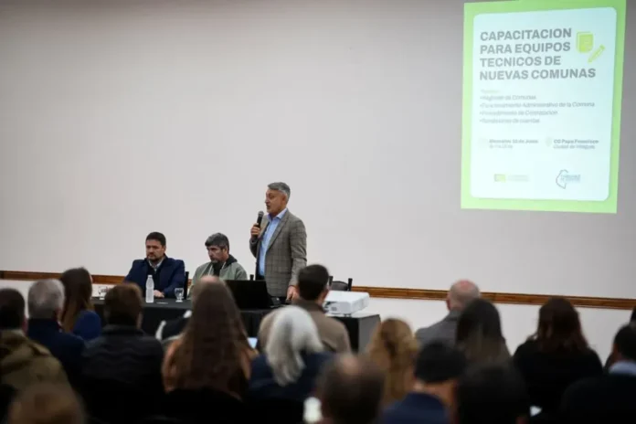 Capacitación a nuevas comunas en Villaguay