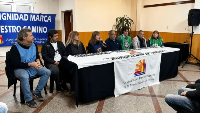 Conferencia de prensa de la Multisectorial de Entre Ríos