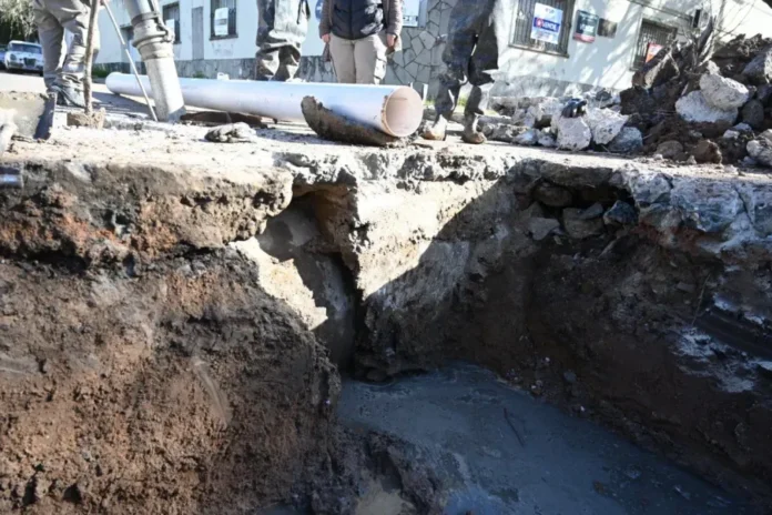 obras-sanitarias-reemplazara-seis-metros-caneria-primera-junta-san-juan-falla-cloacal Obras Sanitarias reemplazará seis metros de cañería en Primera Junta y San Juan por falla cloacal