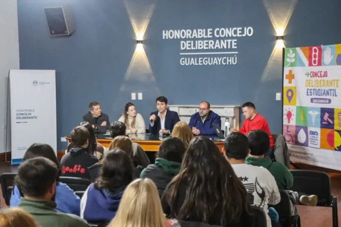 Presentación del Presupuesto Participativo Joven en el Concejo Deliberante de Gualeguaychú