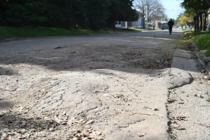 reconstruiran-3500-metros-cuadrados-de-calle-perigan-para-eliminar-baches-y-pozos Obra de reconstrucción de calle Perigán en Entre Ríos