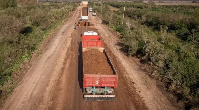 Ruta provincial N° 50 en el norte entrerriano