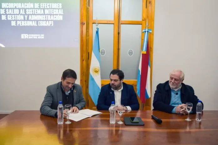 Reunión paritaria de Salud entre UPCN y Gobierno de Entre Ríos