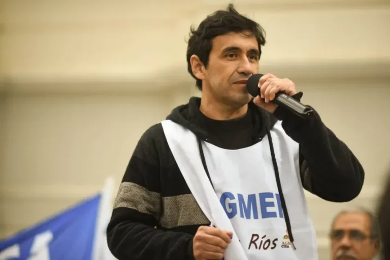 Congreso de Agmer en La Paz