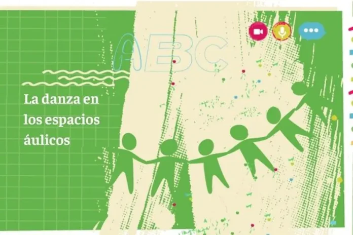 Docentes participando en capacitación de danza en Entre Ríos