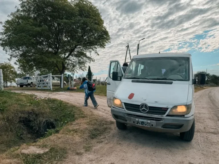 Transporte Escolar Rural en Entre Ríos