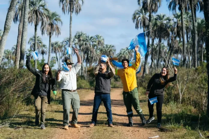 Paisaje entrerriano de invierno con atractivos turísticos