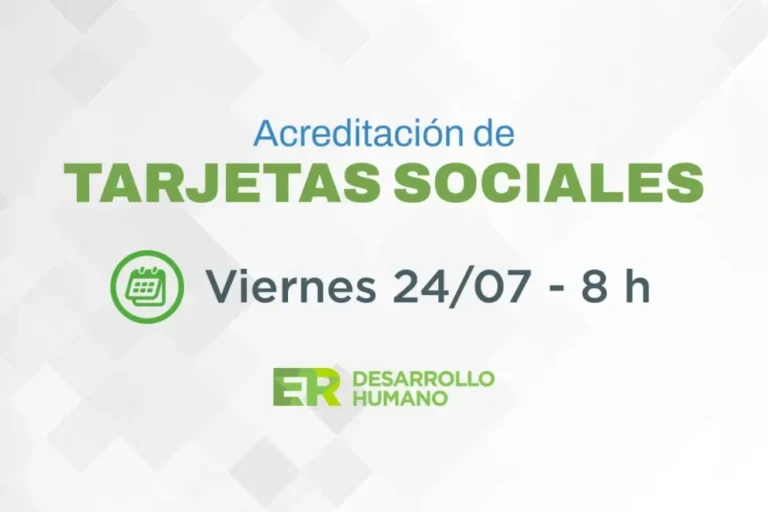 Tarjetas Sociales de Entre Ríos