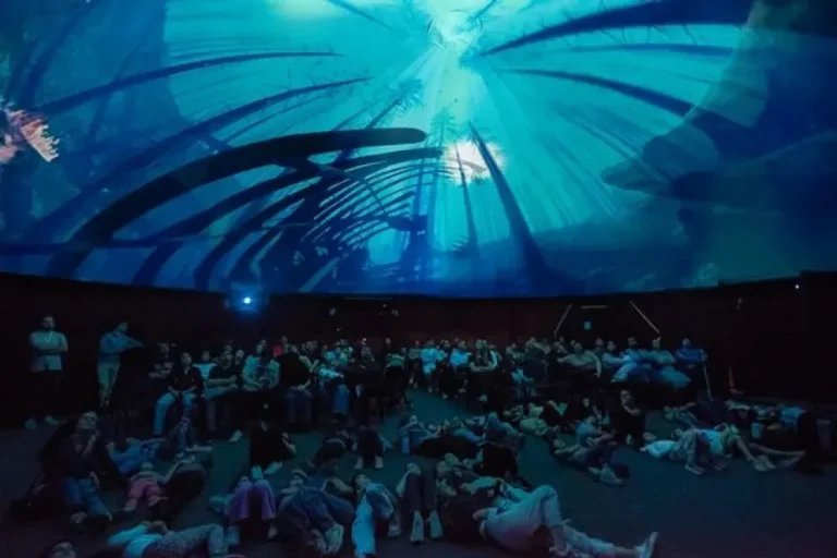 Domo Inmersivo del MiradorTEC con proyección en 360 grados