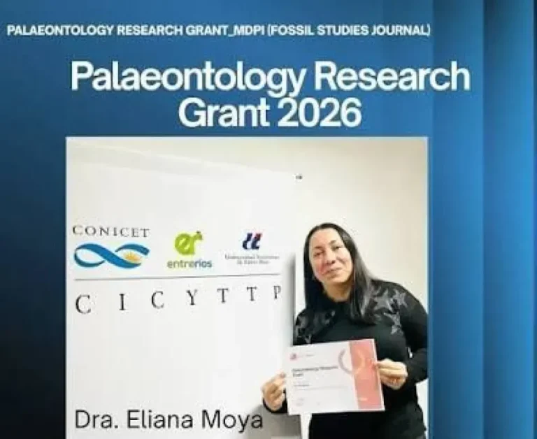 Doctora Eliana Moya, investigadora del Conicet y egresada de Uader