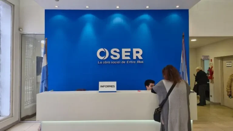 Fachada de la nueva sede de OSER en Paraná