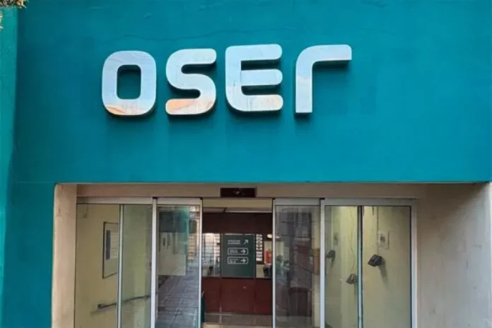 Logo de OSER y texto sobre Derivación en Tránsito