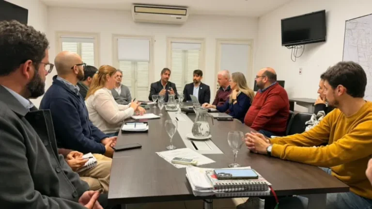 Reunión de gabinete conjunta entre Paraná y Santa Fe