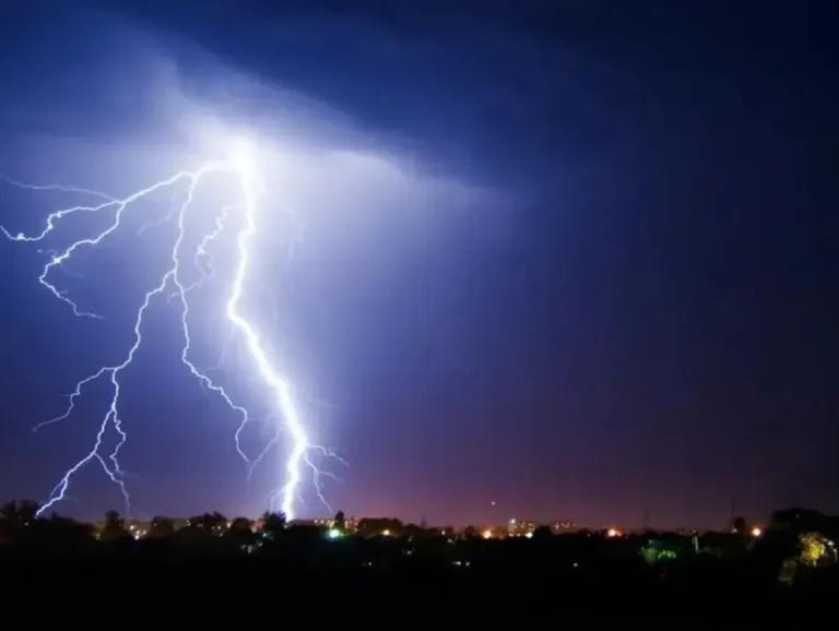 Cielo nublado sobre Gualeguaychú tras tormenta