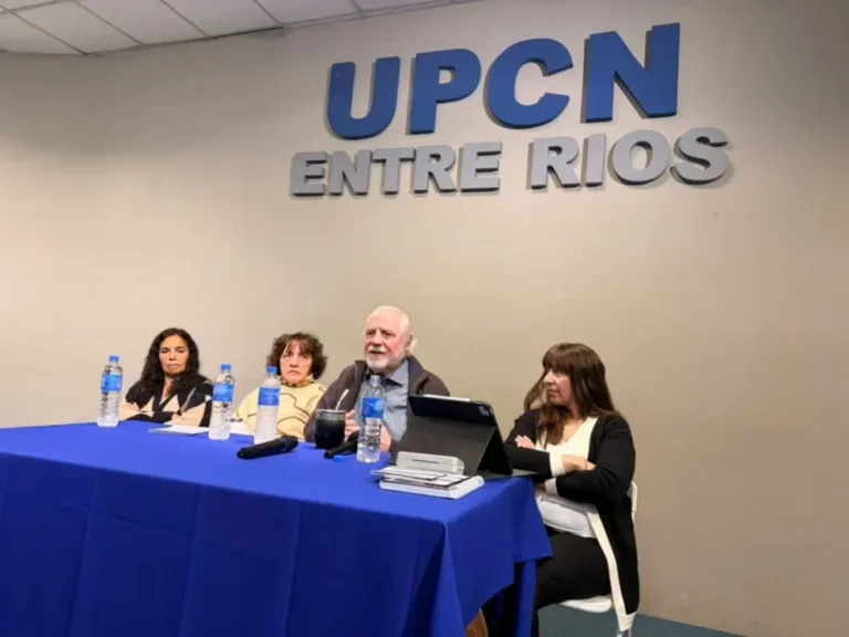 Conferencia de prensa de UPCN en Paraná