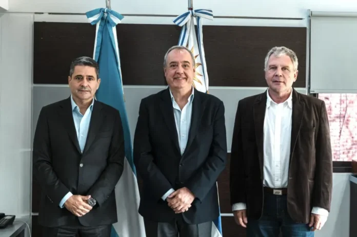 Guillermo Marcone durante la sesión plenaria de la CTM Salto Grande