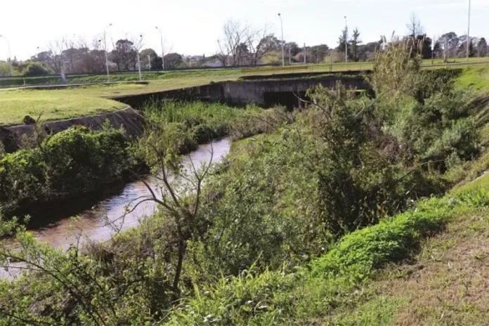 comenzaron-trabajos-de-limpieza-y-desmalezamiento-en-el-desague-pluvial-del-tunel-subfluvial Trabajos de limpieza en el desagüe pluvial del Túnel Subfluvial