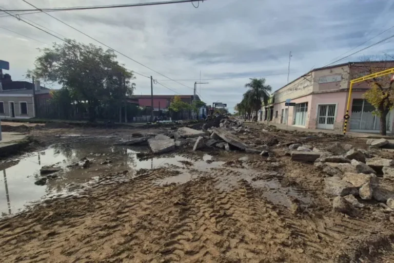 Corte de calles en Gualeguaychú por reparación de asfalto
