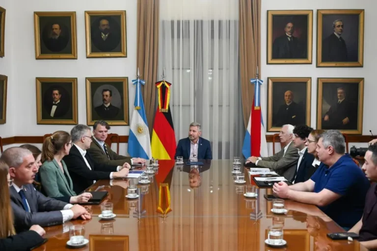 Reunión entre autoridades de Entre Ríos y la Cámara Argentino-Alemana