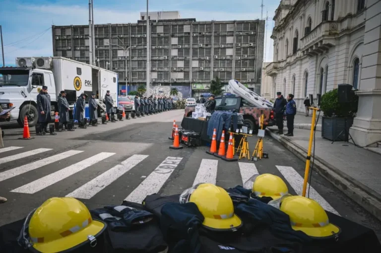 Centro de Comando y Gestión para el fenómeno de El Niño en la Jefatura Central de Policía de Entre Ríos