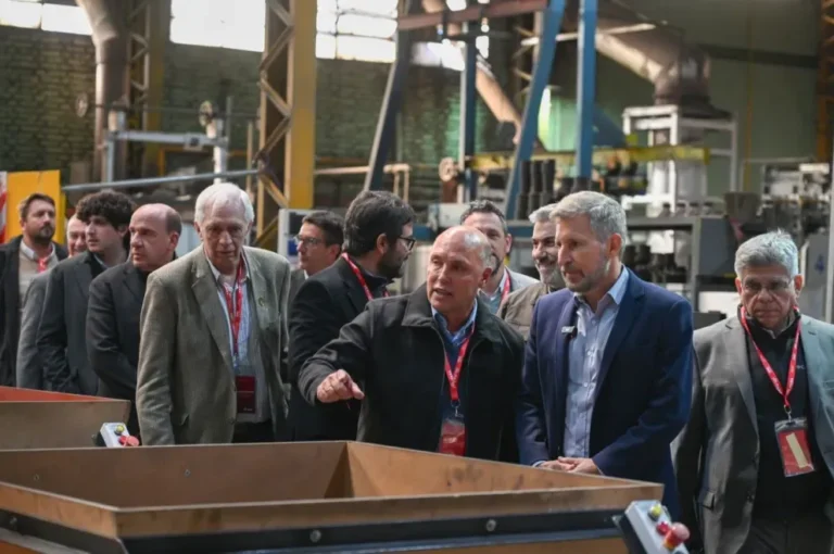 Inauguración de la ampliación de Itasa con la presencia del gobernador Frigerio