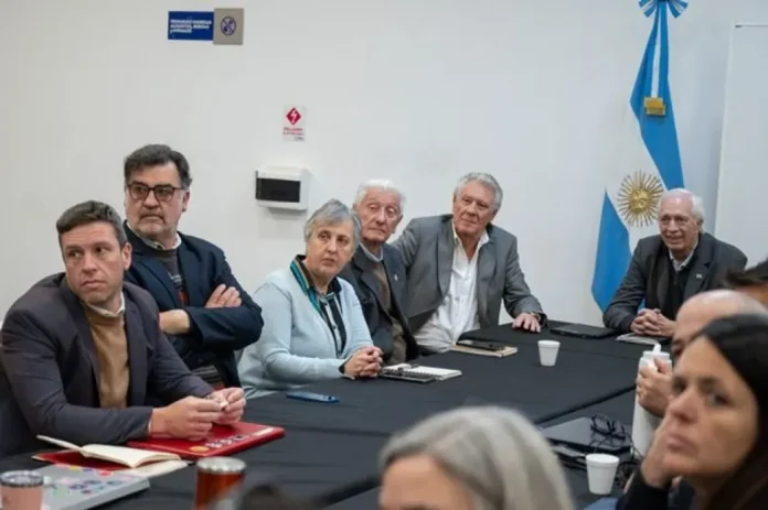 Reunión de trabajo en el Centro Provincial de Convenciones de Paraná