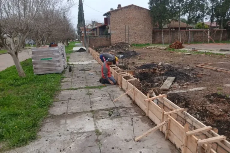 Obra de emergencia en la escuela secundaria N° 10 de Basavilbaso