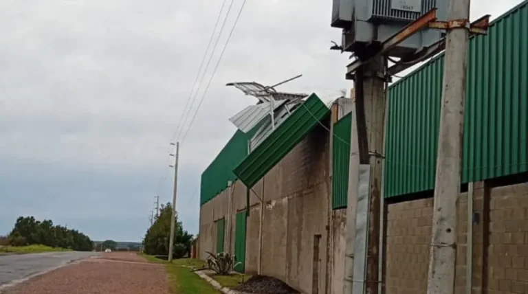 Temporal en Entre Ríos, daños en infraestructura