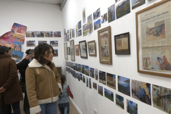 Mural del programa Todas las Manos en Paraná