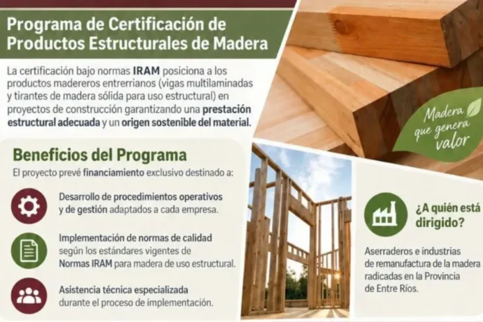 convocan-industrias-madereras-entre-rios-certificar-productos-estructurales Industria maderera en Entre Ríos