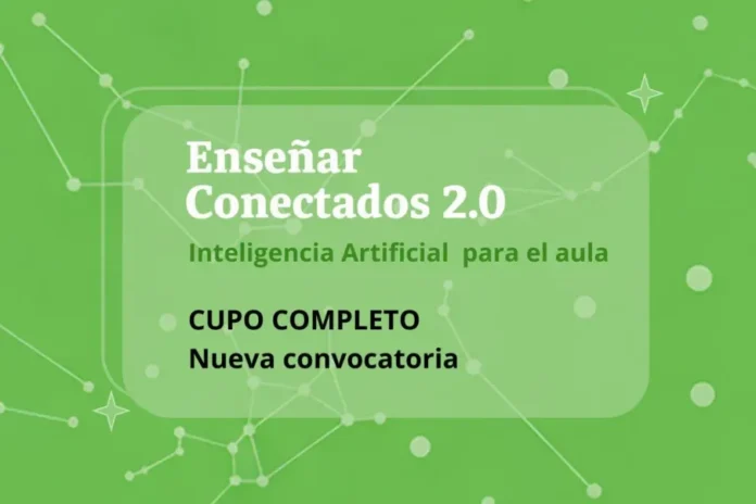 Docentes en capacitación virtual sobre inteligencia artificial