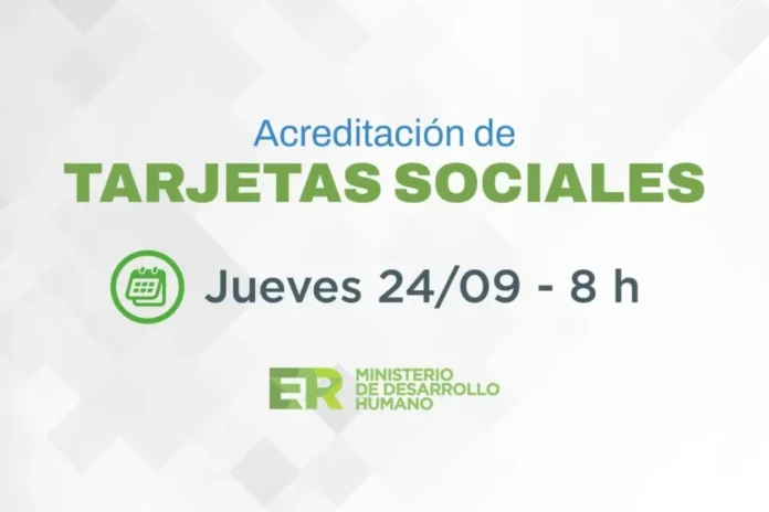 Tarjetas Sociales de Entre Ríos