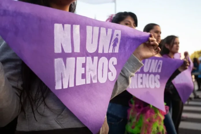 Gráfico con estadísticas de femicidios en Entre Ríos