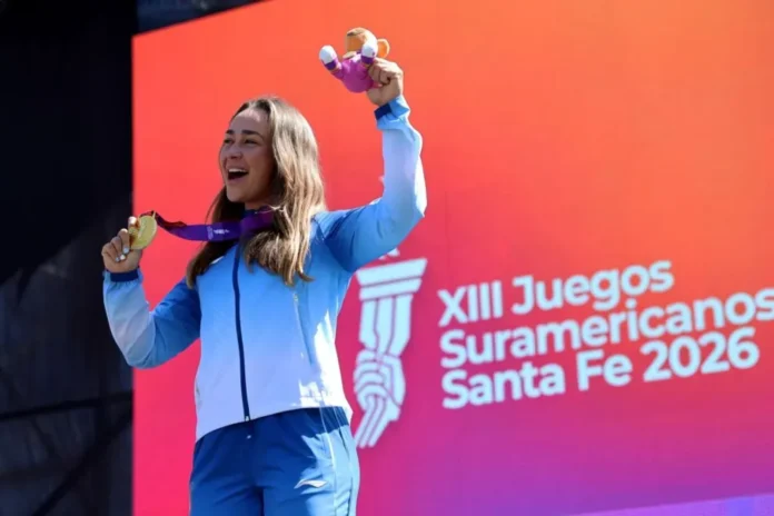 Deportistas entrerrianos durante su participación en los Juegos Suramericanos Santa Fe 2026
