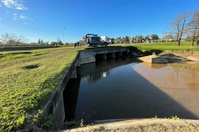 Canal de desagüe pluvial del Túnel Subfluvial