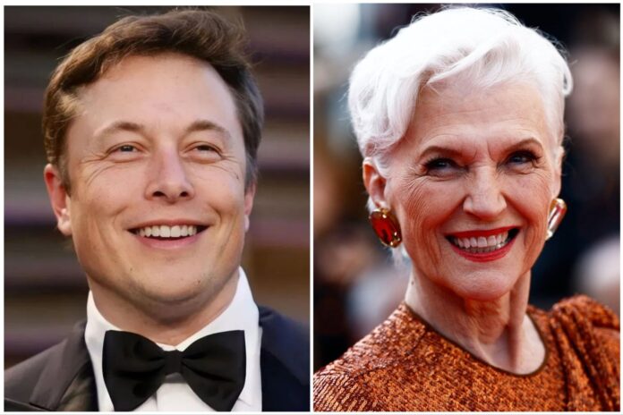 Maye Musk durante una entrevista