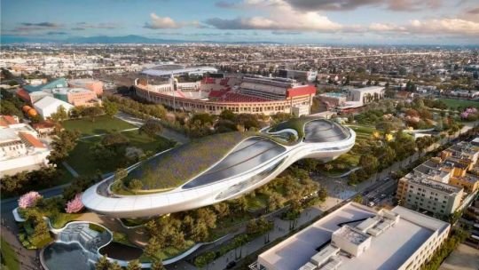 museo-george-lucas-los-angeles-40000-piezas-inversion-1000-millones Edificio del Lucas Museum for Narrative Arts en Los Ángeles, diseñado por Ma Yansong