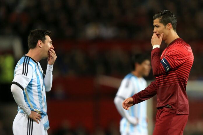 Cristiano Ronaldo y Lionel Messi