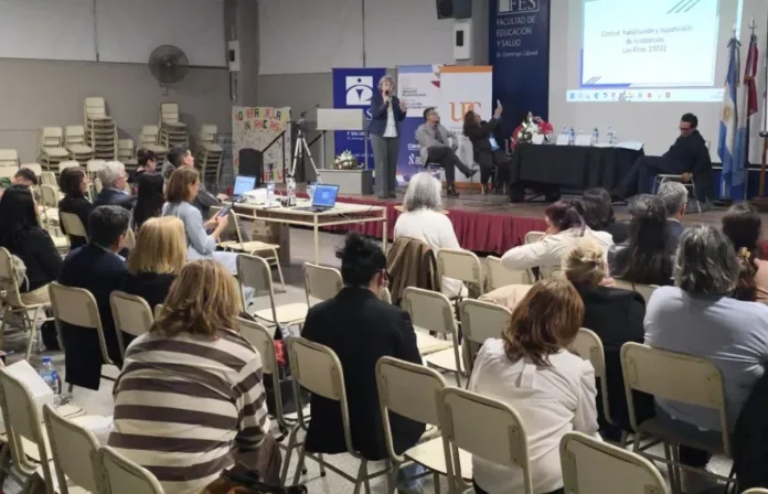 Graciela Mántaras, directora de Adultos Mayores de Entre Ríos, durante su participación en las Jornadas Gerontológicas Interprovinciales 2026 en Córdoba