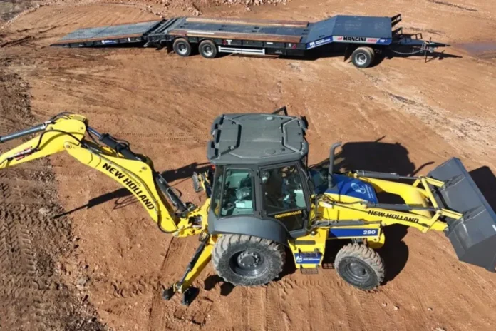 Retroexcavadora New Holland y carretón Mancini adquiridos por el Municipio de Gualeguaychú